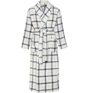 ADR Men's Ultra Plush Fleece Robe, Big and Tall Bathrobe - 1 of 4