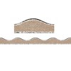Ashley Productions® Magnetic Scallop Border Burlap Scribble, 12 Feet Per Pack, 6 Packs - 2 of 2
