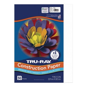 Dixon 9" x 12" Tru-Ray® Heavyweight Construction Paper - 50 Packs - 1 of 1