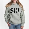 Simply Sage Market Women's Graphic Hoodie Ski With Trees - 2 of 3