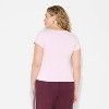 Women's Short Sleeve Crewneck ButterBliss T-Shirt - Wild Fable™ - 3 of 3