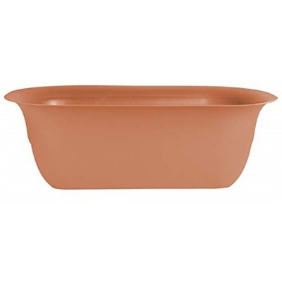 Bloem Modica Plastic Rail Planter, 24in
