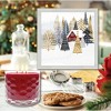 Courtside Market Christmas Chalet I Framed Artboard & 13.5oz 3-Wick Candle Set - 3 of 3