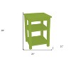 HomeRoots 28" Green Solid Wood Nightstand - 3 of 4