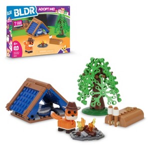 Adopt Me! Fox with Campground Building Set - 139pc - 1 of 4