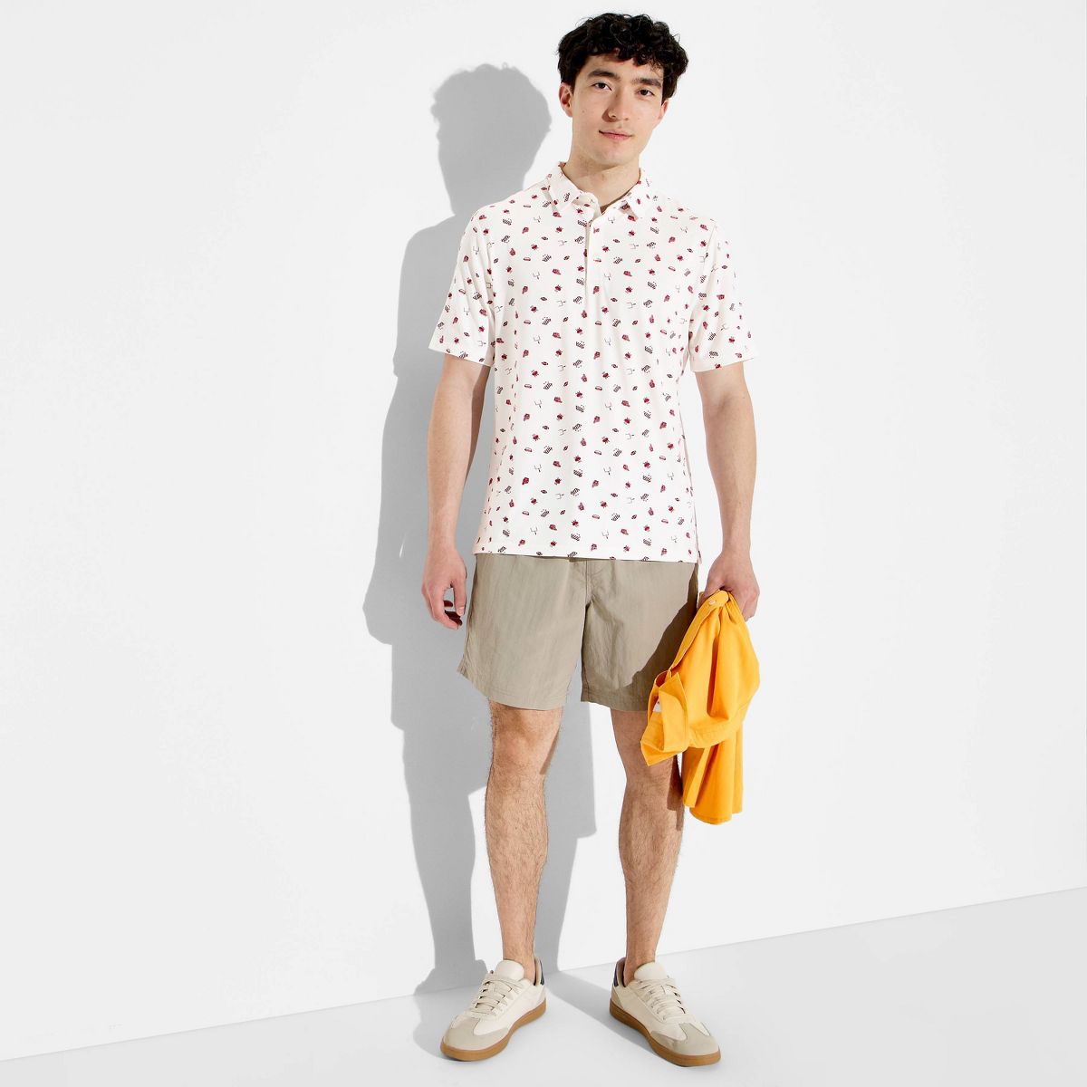 Men's Game Day Comfort Wear Tailgate Print Polo Shirt - Goodfellow & Co™ - thumbnail 10
