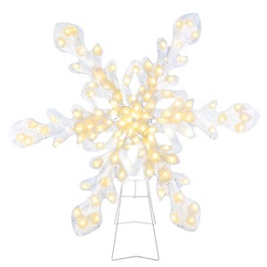 Mr. Christmas 35" Outdoor Twinkling LED Snowflake - 1 of 4