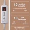 Heated Blanket, Soft Washable Electric Blanket, Heating Blanket for Bedding, With 10 Heat Settings, Sofa and Bed - 3 of 4