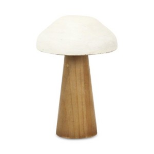 Cheung's Hareton Forest Mushroom Table Decor - Brown & White - Large - 1 of 4