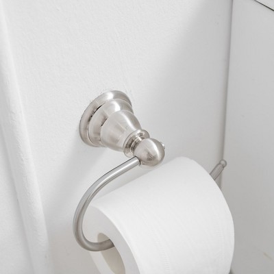 Nickel Wall Mounted Toilet Paper Holder with Zinc Alloy