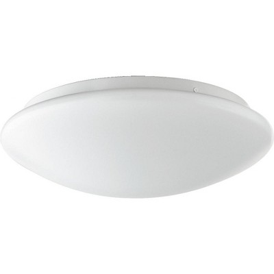 Quorum Lighting 1 - Light Flush Mount in  White