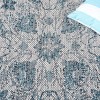 Courtyard Standalone POWER LOOMED Indoor/Outdoor Area Rug - Grey/Blue - 5'3"x7'7" - Safavieh. - 4 of 4