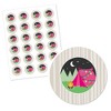 Big Dot of Happiness Let's Go Glamping - Camp Glamp Party or Birthday Party Circle Sticker Labels - 24 Count - 2 of 4