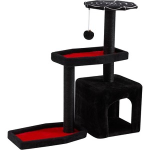 Heybly Cactus Cat Tree, Green Cat Tree, 57in Cat Tower for Indoor Cats - 1 of 4