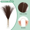 Unique Bargains Dried Plants Artificial Durable Small Fluffy Pampas Grass for Home, Office, Party 20 Pcs 21.7 Inch - 2 of 4
