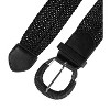 Allegra K Women's Metal Buckle Woven Wide Braided Dress Waist Belts 65-88cm/25.59-34.65" - 2 of 4