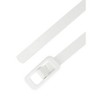 Allegra K Women's Thin Nonporous Rectangle Buckle Plus Size Jeans Dress Waist Belts - 2 of 4