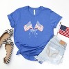 Simply Sage Market Flags Crossed Coquette Short Sleeve Tee - 2 of 4