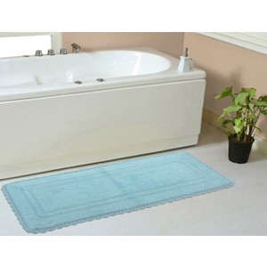 Casual Elegence Collection Cotton Reversible Tufted Bath Rug - Home Weavers - 1 of 4