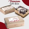 Dulcet Gift Baskets Mini Pink & White Cookies Gift Baskets, Gourmet Cookies Gift Baskets for Valentines, Elderly Wome, Therapist, Volunteer & Client - 3 of 4
