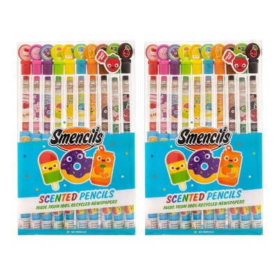 Safari Colored Smencils (Smelly Pencils) 10-pack