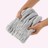 Unique Bargains Charcoal Fiber Hair Drying Towel Dry Cap 1 Pc - 3 of 4