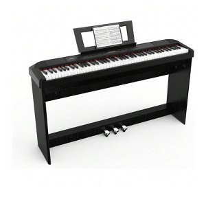 Coucheta 88 Key Weighted Digital Piano - Portable, for Beginners, Electric Piano with Weighted Keys and Digital Sound - 1 of 4