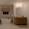 Kichler Lighting Ali 3 - Light Vanity in  Polished Nickel - 3 of 4