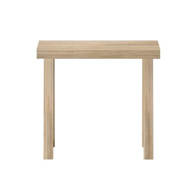Blonde Solid Pine Wood 36" Console Table for Entryway