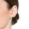 Guili Sophisticated 18k Gold Plated Spiral Freshwater Pearl Drop Earrings Ð Elegant, Timeless Jewelry with a Graceful, Chic Design - 3 of 3