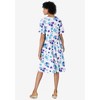Woman Within Plus Size Empire Waist Tee Dress - 3 of 4