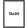 PosterPalooza | Flat Silver Picture Frame - UV Acrylic, Foam Board Backing, Hanging Hardware - 2 of 4