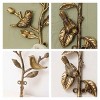 Slickblue Distressed Gold Bird Hook, 3 Design Options, Wall Hook, Decorative, Metal, Style 1-3 - 3 of 3