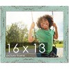 PosterPalooza | Shabby Chic Green Picture Frame - UV Acrylic, Backing Board, Hanging Hardware Included - 2 of 4