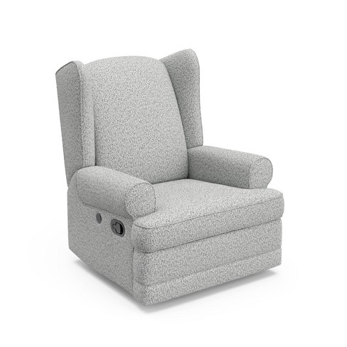 Storkcraft Serenity Wingback Recliner and Swivel Glider with USB Charging Port - image 1 of 4