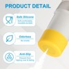 Unique Bargains Silicone Anti-Slip Protective Reusable Water Bottle Boot 2 Pcs - 3 of 4