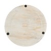 Saro Lifestyle Wooden Charger, 13" Ø Round, Natural (Set of 4) - 2 of 4