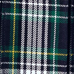 white/evergreen plaid