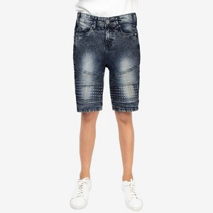 X RAY Boys Stretch Denim Shorts - 1 of 4
