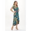 WEST K Women's Georgia Faux Wrap Dress with High-Low Hem and Tie Waist - 2 of 4