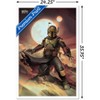 Trends International Star Wars: The Book of Boba Fett - Boba on Tatooine Framed Wall Poster Prints - 3 of 4