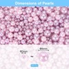 Unique Bargains No Hole ABS Round Faux Pearl for Vase Fillers DIY Home Decoration 800 Pcs - 2 of 4