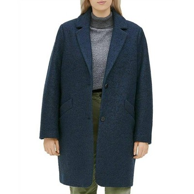 Women's Wo's Paige Plus Size Pressed Boucle Wool Coat - Marc New York