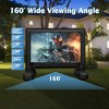 Tangkula 14 Ft Inflatable Movie Screen Outdoor Projector Screen w/ Air Blower Carry Bag - 3 of 4