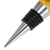 Unique Bargains Bottle Stopper Aluminum Alloy TPE Resin 3.54"x0.98"x0.98" 1 Pc - 3 of 3