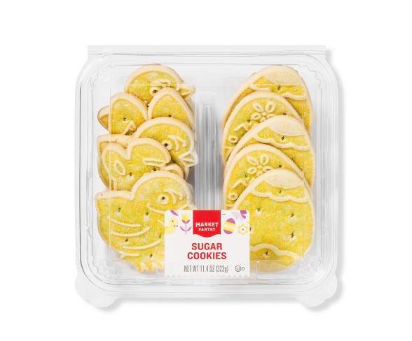 Spring Sugar Cookies 10ct - 11.4oz - Market Pantry&#153;