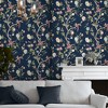 Laura Ashley Summer Palace Midnight Blue Wallpaper - 2 of 4