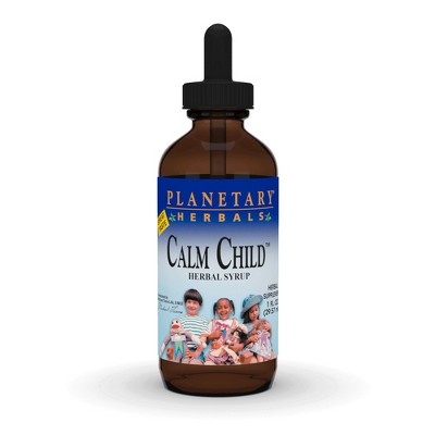 Calm Child Herbal Syrup by Planetary Herbals  -  1 oz Liquid