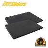 SuperSliders 2pk Anti-Skid Assorted Black Rubber Gripper Pads - 2 of 4