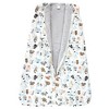 Hudson Baby Mink with Faux Shearling Inner Sleeping Bag, Sack, Blanket, Alphabet Animals - 3 of 3